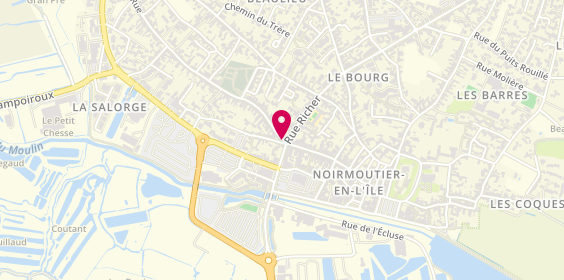 Plan de L'Atmosphère, 2 Rue Parmentier, 85330 Noirmoutier-en-l'Île