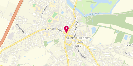 Plan de Crêperie le Tourmentin, 40 Rue de l'Hôtel de Ville, 44310 Saint-Philbert-de-Grand-Lieu