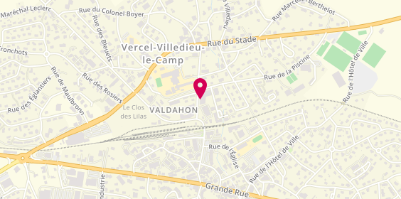 Plan de Crêperie au Blé Noir et Doré, 6 Rue du Collège, 25800 Valdahon