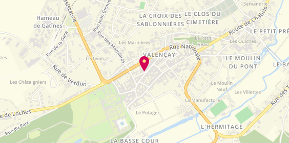 Plan de Le Biniou, 17 Rue Ancienne des Bouchers, 36600 Valençay