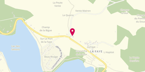 Plan de La Grange à Loup, La Faye, 58230 Montsauche-les-Settons