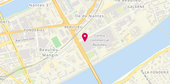 Plan de Crêp'eat Nantes - Beaulieu, Centre Commercial Beaulieu
6 Rue du Dr Zamenhof, 44200 Nantes