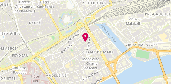 Plan de Chez Cannelle, 4 Rue Emile Masson, 44000 Nantes