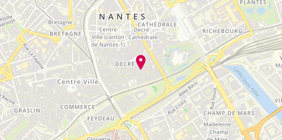 Plan de La Creperie du Bouffray, 15 Rue des Petites Écuries, 44000 Nantes