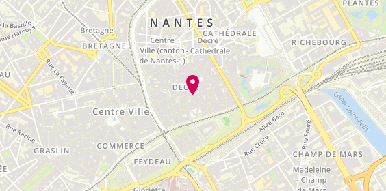 Plan de Le Loup, le Renard et la Galette, 19 Rue de la Juiverie, 44000 Nantes