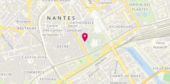 Plan de Chez Les Ducs, 17 Rue des États, 44000 Nantes