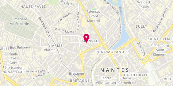 Plan de Qrep', Marché de Talensac, 44000 Nantes