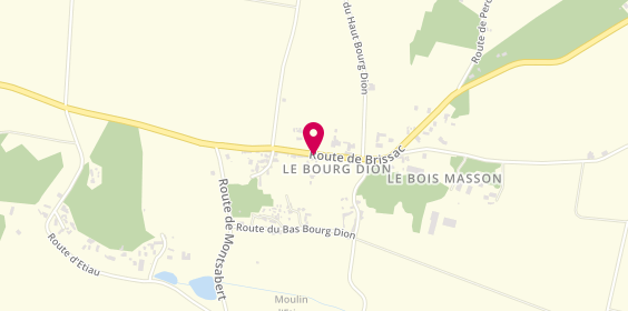 Plan de Creperie Artisanale, 20 Route de Brissac, 49250 Brissac Loire Aubance