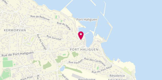 Plan de Crêperie du Vieux Port, 42-44 Rue Surcouf, 56170 Quiberon
