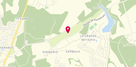 Plan de Chez Céline, La Petite Métairie, 56340 Carnac