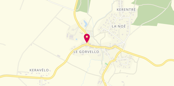 Plan de La Crêperie du Gorvello, 17 Rue des Ducs de Bretagne, 56450 Theix-Noyalo