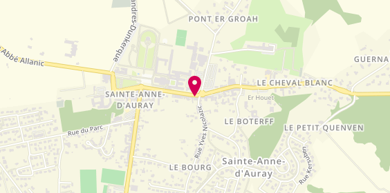 Plan de Ar Bilic, 46 Rue de Vannes, 56400 Sainte-Anne-d'Auray