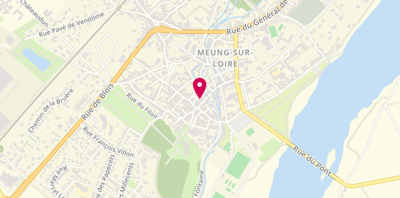 Plan de Crêperie Les Hortensyas, 42 Rue Jehan de Meung, 45130 Meung-sur-Loire