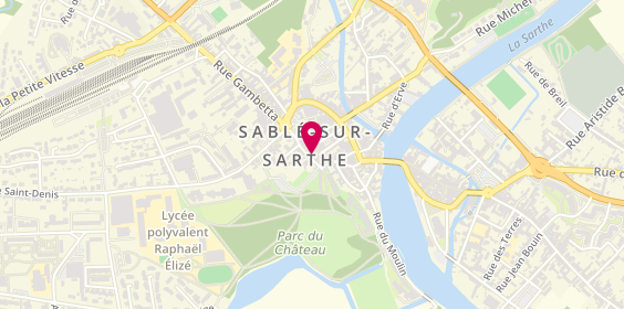 Plan de Au P'tit Bouffon, 47 Grande Rue, 72300 Sablé-sur-Sarthe