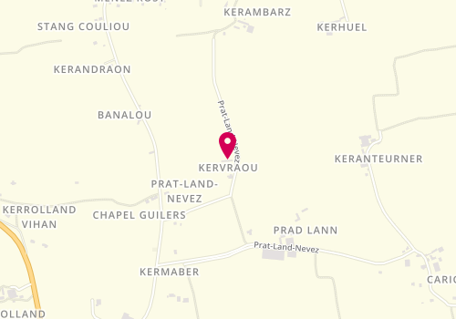 Plan de Crêpes à Gogo, 377 Kervraou, 29940 La Forêt-Fouesnant