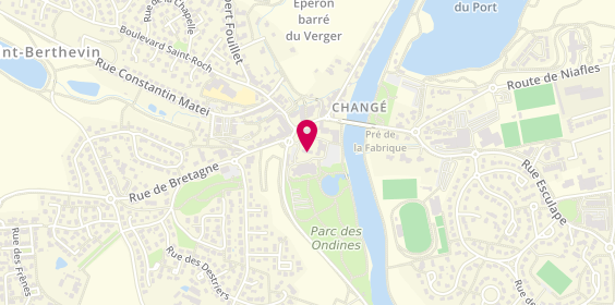 Plan de La Bastide d'Elva, Place Christian d'Elva Centre, 53810 Changé