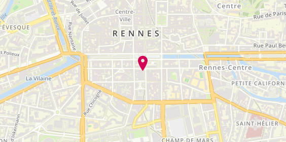 Plan de Épi de Blé, 2 Rue Jules Simon, 35000 Rennes
