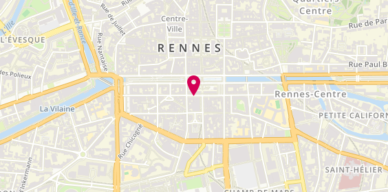 Plan de Léon le Cochon, 6 Rue du Pré Botté, 35000 Rennes
