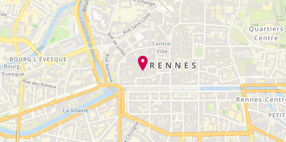 Plan de La Saint Georges, 11 Rue du Chapitre, 35000 Rennes