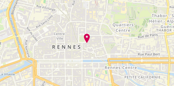 Plan de La Fabrique Saint-Georges, 4 Rue Saint-Georges, 35000 Rennes