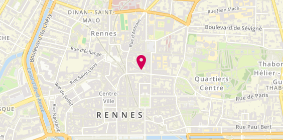 Plan de La Réserve, 36-38 Rue de la Visitation, 35000 Rennes