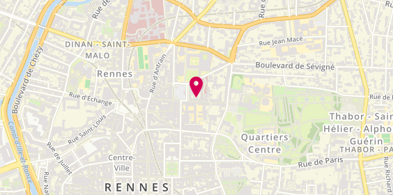 Plan de Ouzh-Taol, 27 Rue Saint-Melaine, 35000 Rennes