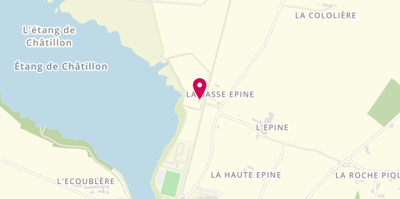 Plan de Crêperie des Chênes, L'Épine, 35210 Châtillon-en-Vendelais