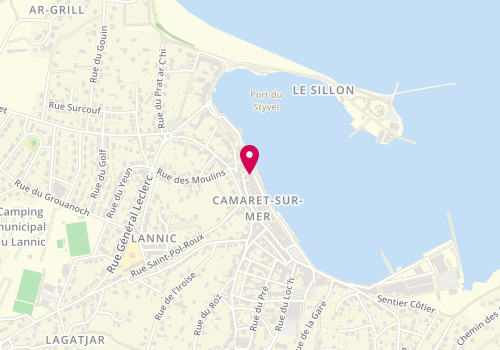 Plan de La Marine, 27 Quai Gustave Toudouze, 29570 Camaret-sur-Mer