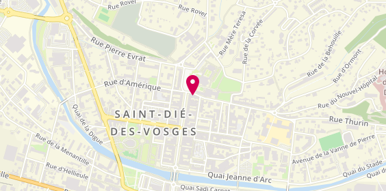 Plan de Crêperie d'Or, 6 Rue Saint-Charles, 88100 Saint-Dié-des-Vosges