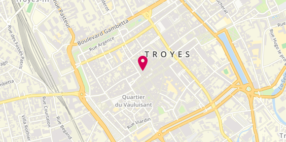 Plan de La Rozelle, 29 Rue Champeaux, 10000 Troyes