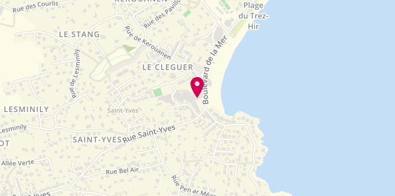 Plan de La crêperie de la Plage, Boulevard de la Mer, 29217 Plougonvelin