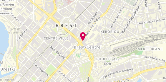 Plan de Le Ruffé, 1 Bis Rue Yves Collet, 29200 Brest