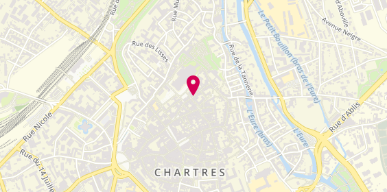 Plan de La Picoterie, 36 Rue des Changes, 28000 Chartres