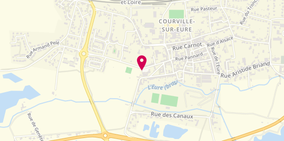 Plan de L'Aconia, Rue Saint-Nicolas, 28190 Courville-sur-Eure