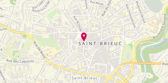 Plan de La Cuisine du Marché, 4-6 Rue des 3 Frères Merlin, 22000 Saint-Brieuc