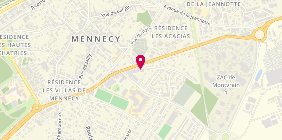 Plan de Le Chalet de Mennecy, 47 Boulevard Charles de Gaulle, 91540 Mennecy