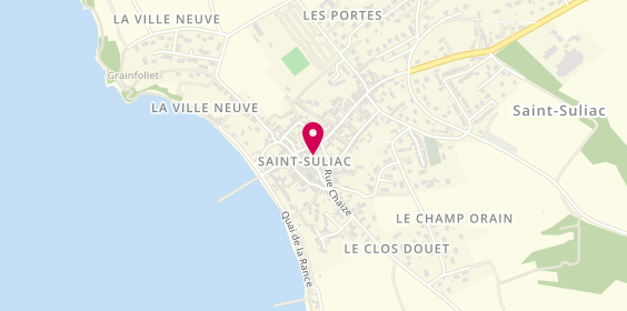 Plan de Au Galichon, 5 Rue de la Grande Cohue, 35430 Saint-Suliac