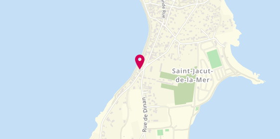 Plan de Le Buveur de Lune Saint Jacut de la Mer terrasse vue mer panoramique, 1 Boulevard des Dunes, 22750 Saint-Jacut-de-la-Mer