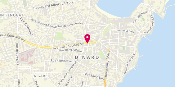 Plan de Chez le Sarrazin, 5 avenue Edouard Vii, 35800 Dinard
