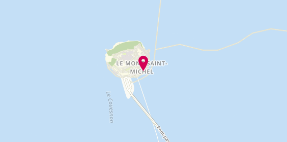 Plan de La Sirène Lochet, Grande Rue, 50170 Le Mont-Saint-Michel