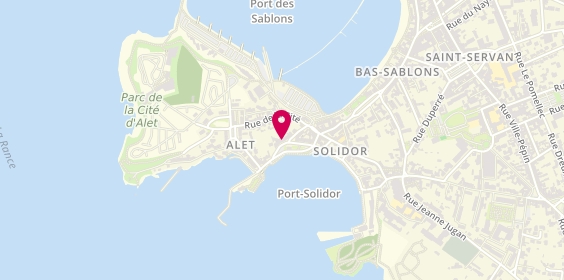Plan de Crêperie du Port, 15 Quai Sébastopol, 35400 Saint-Malo