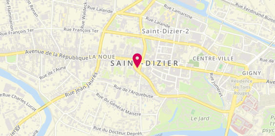 Plan de Sucre Sale, 8 place Aristide Briand, 52100 Saint-Dizier