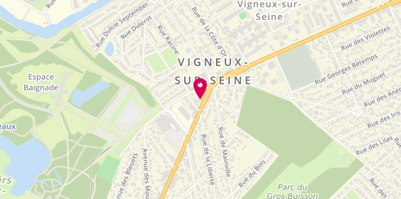Plan de Tac A Tac, 37 avenue Henri Barbusse, 91270 Vigneux-sur-Seine