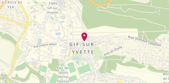 Plan de Île O'Crêpes, 1 Rue Neuve, 91190 Gif-sur-Yvette