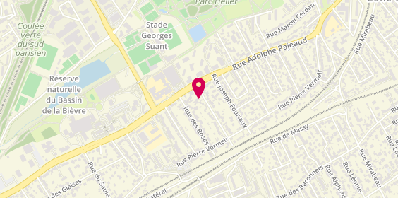 Plan de Restaurant Creperie, 4 Rue des Pâquerettes, 92160 Antony
