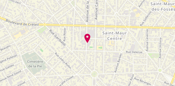 Plan de Au régal Breton, 15 Rue Baratte Cholet, 94100 Saint-Maur-des-Fossés