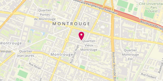 Plan de Bécassine, 5 Rue Sadi Carnot, 92120 Montrouge