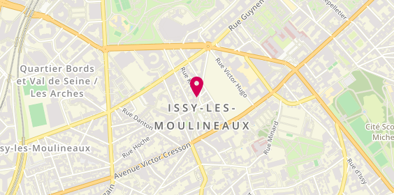 Plan de La Maillette, 18 avenue de la République, 92130 Issy-les-Moulineaux