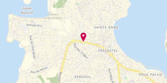 Plan de L'Iroise, 29 Rue Charles le Goffic, 22730 Trégastel