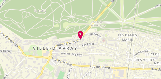 Plan de Crêperie des Artistes, 60 Rue de Saint-Cloud, 92410 Ville-d'Avray
